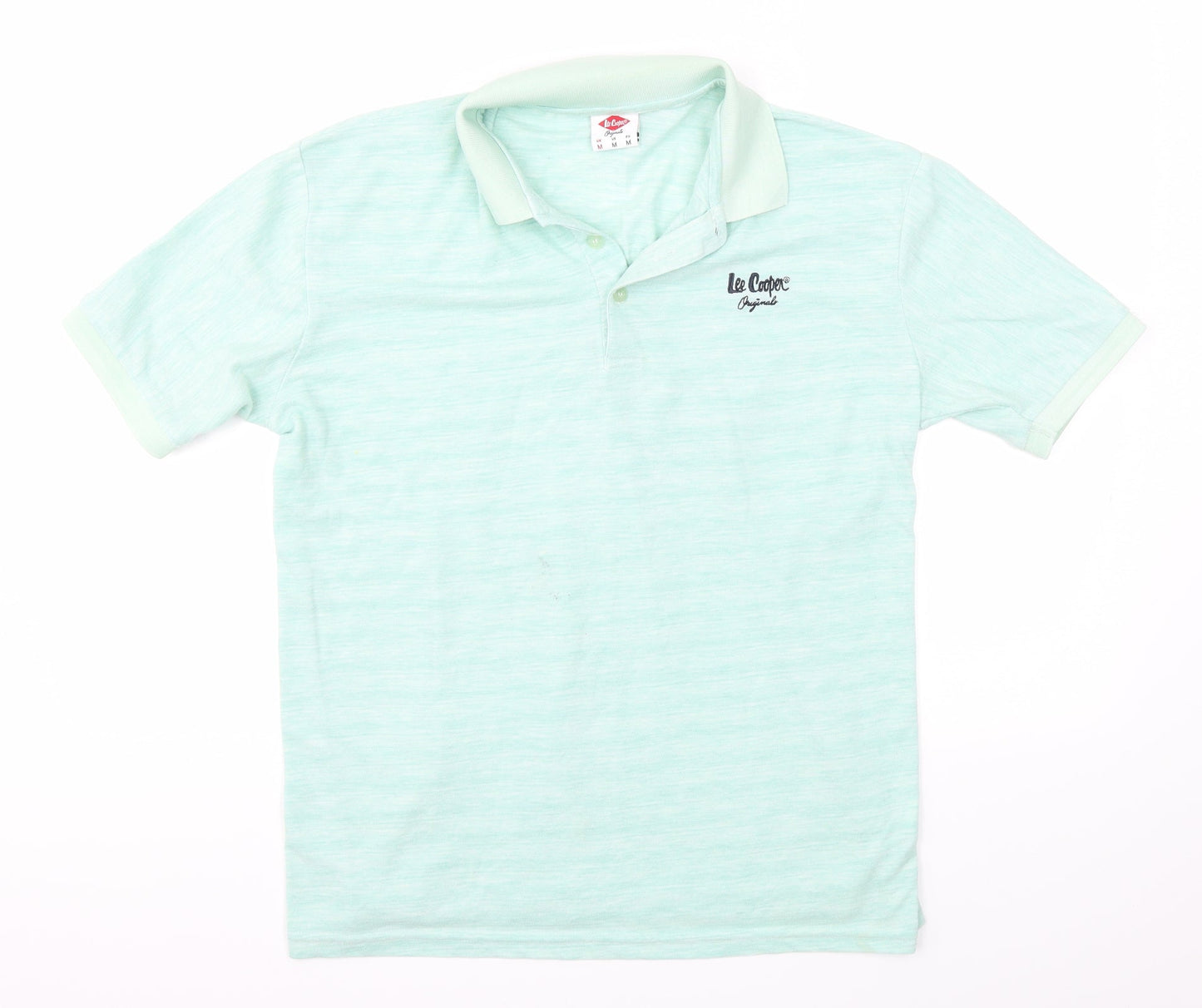 Lee Cooper Mens Green    Polo Size M