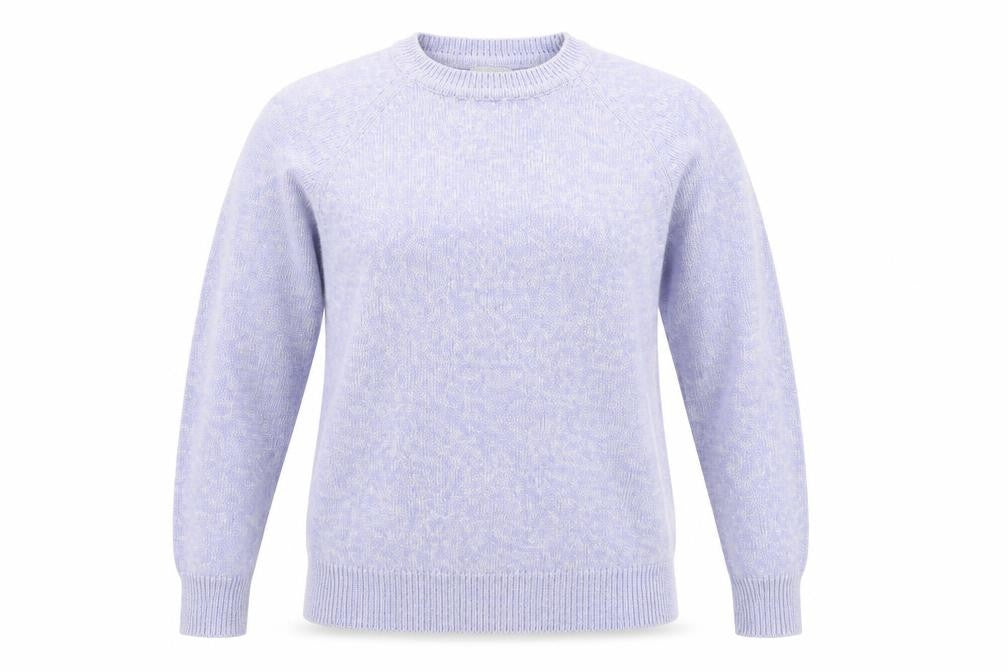 Womens UK Size S Joie De Vivre Purple Pullover Jumper