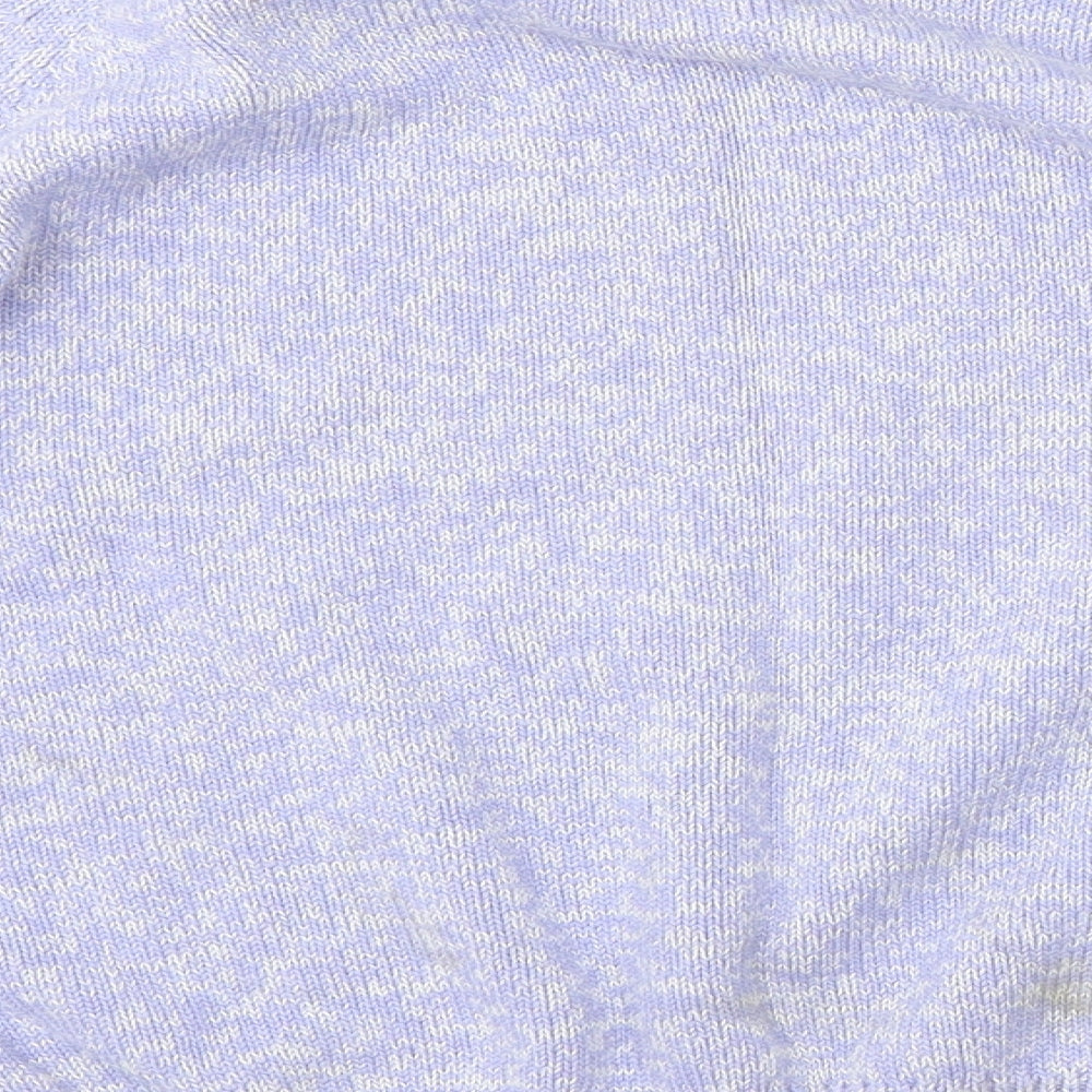 Womens UK Size S Joie De Vivre Purple Pullover Jumper