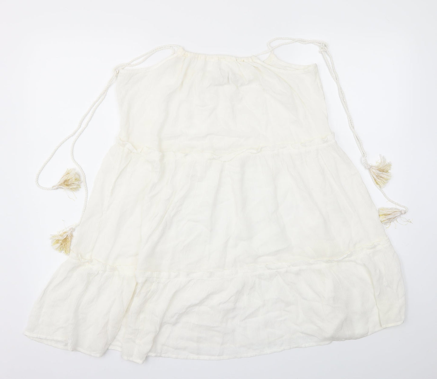 George Womens Ivory   Fit & Flare  Size M