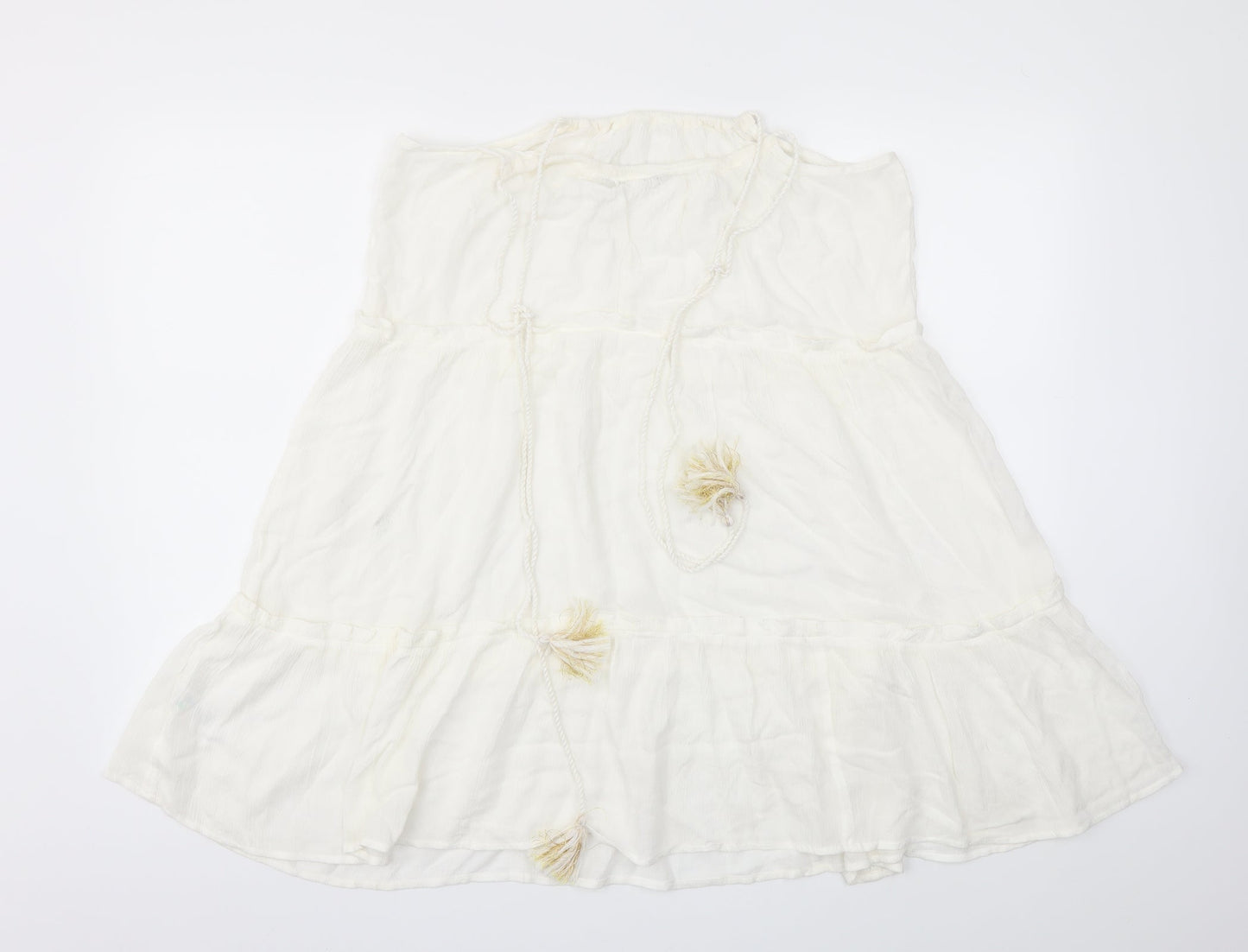 George Womens Ivory   Fit & Flare  Size M