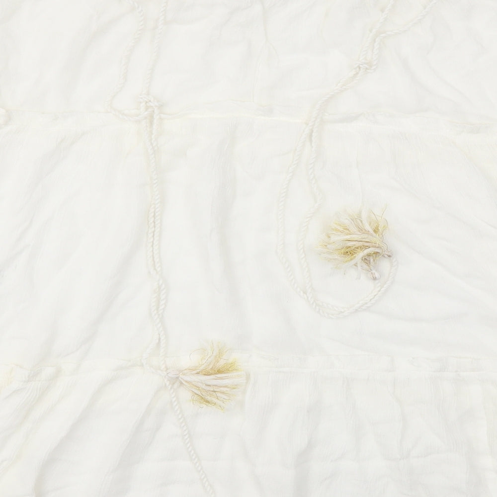 George Womens Ivory   Fit & Flare  Size M