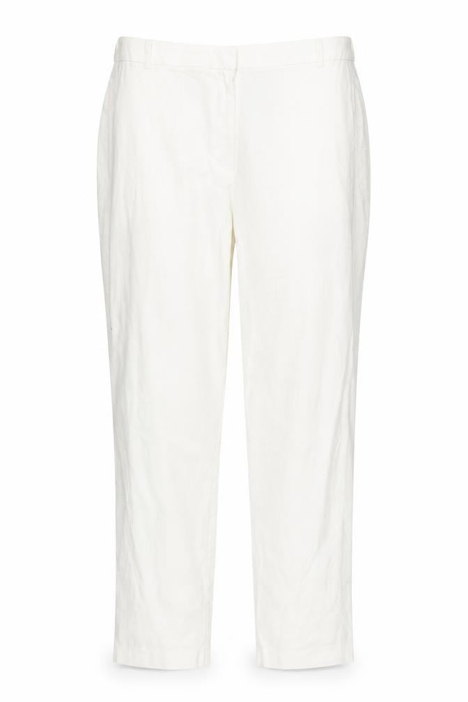 Womens UK Size 18 NEXT Regular Fit  White Trousers