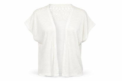 Womens UK Size L Dorothy Perkins White Cardigan Jumper