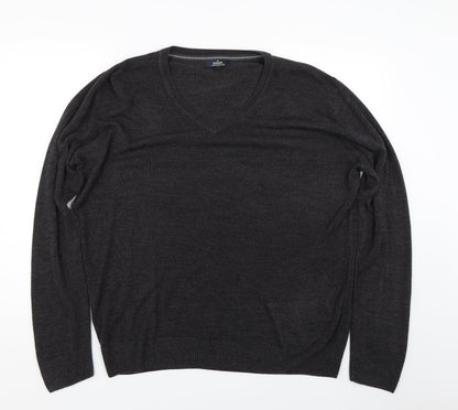 Easy Mens Grey   Pullover Jumper Size XL
