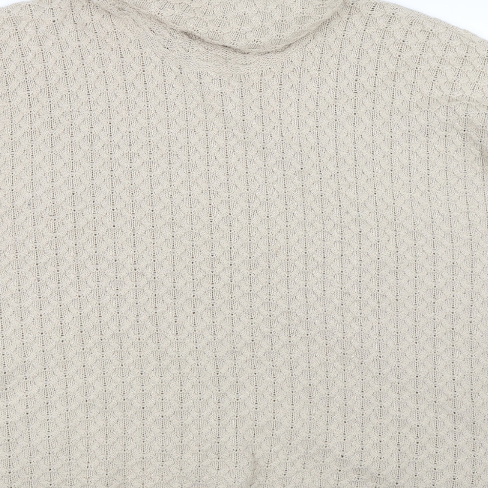 Womens UK Size S H&M Brown Pullover Jumper