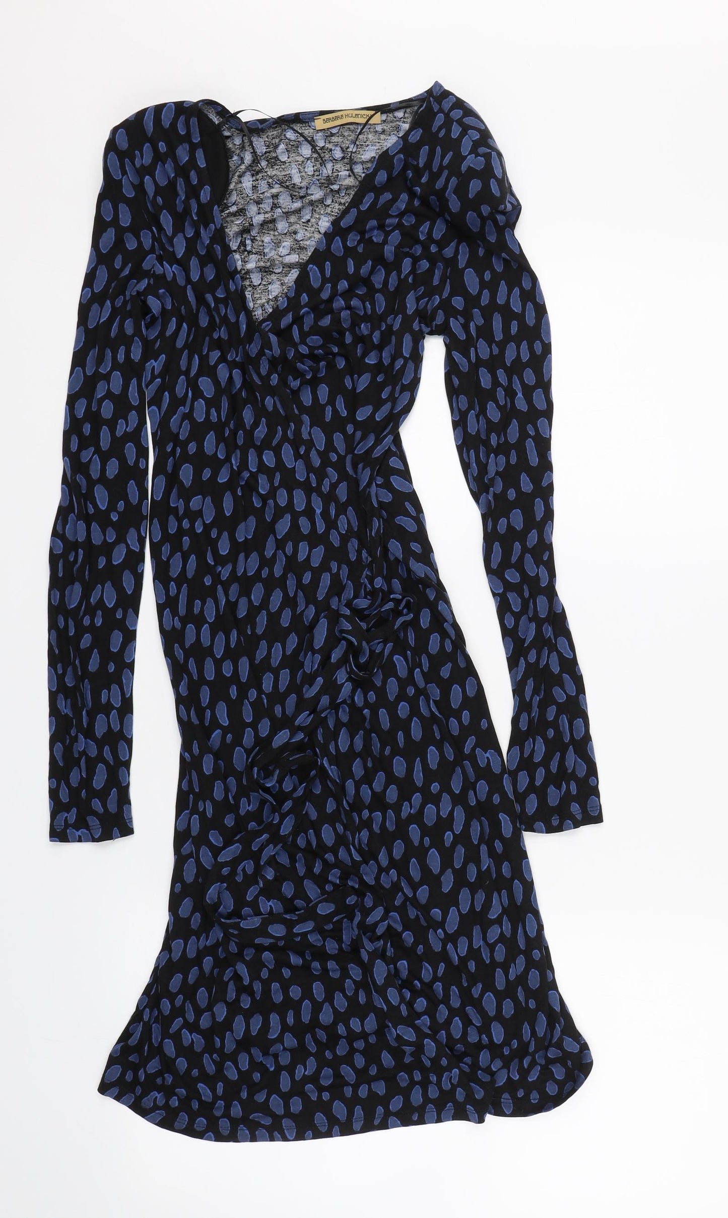 George Womens Blue Animal Print  Cardigan Jumper Size 10