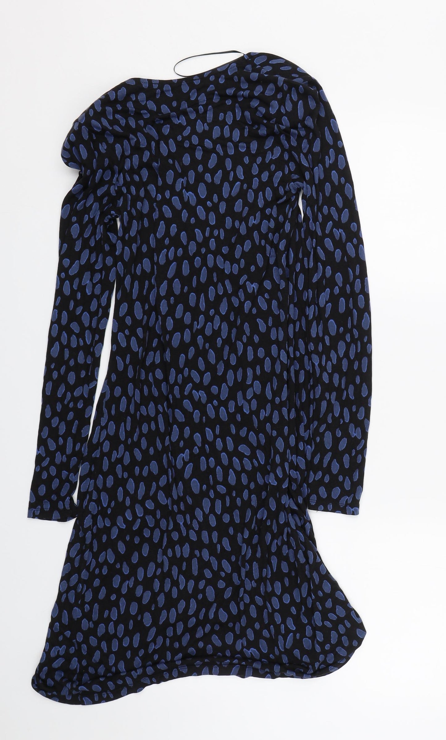 George Womens Blue Animal Print  Cardigan Jumper Size 10