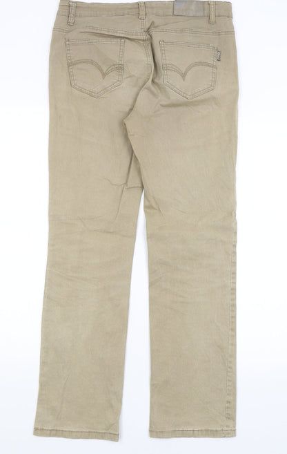 Osika Womens Brown   Trousers  Size 32 in L29 in