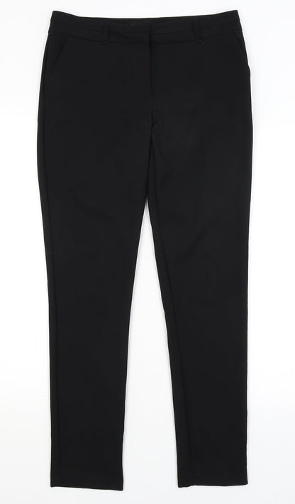 New Look Womens Black   Dress Pants Trousers Size 10 L29 in