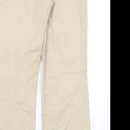 Lands End Womens Beige   Trousers  Size 10 L28 in