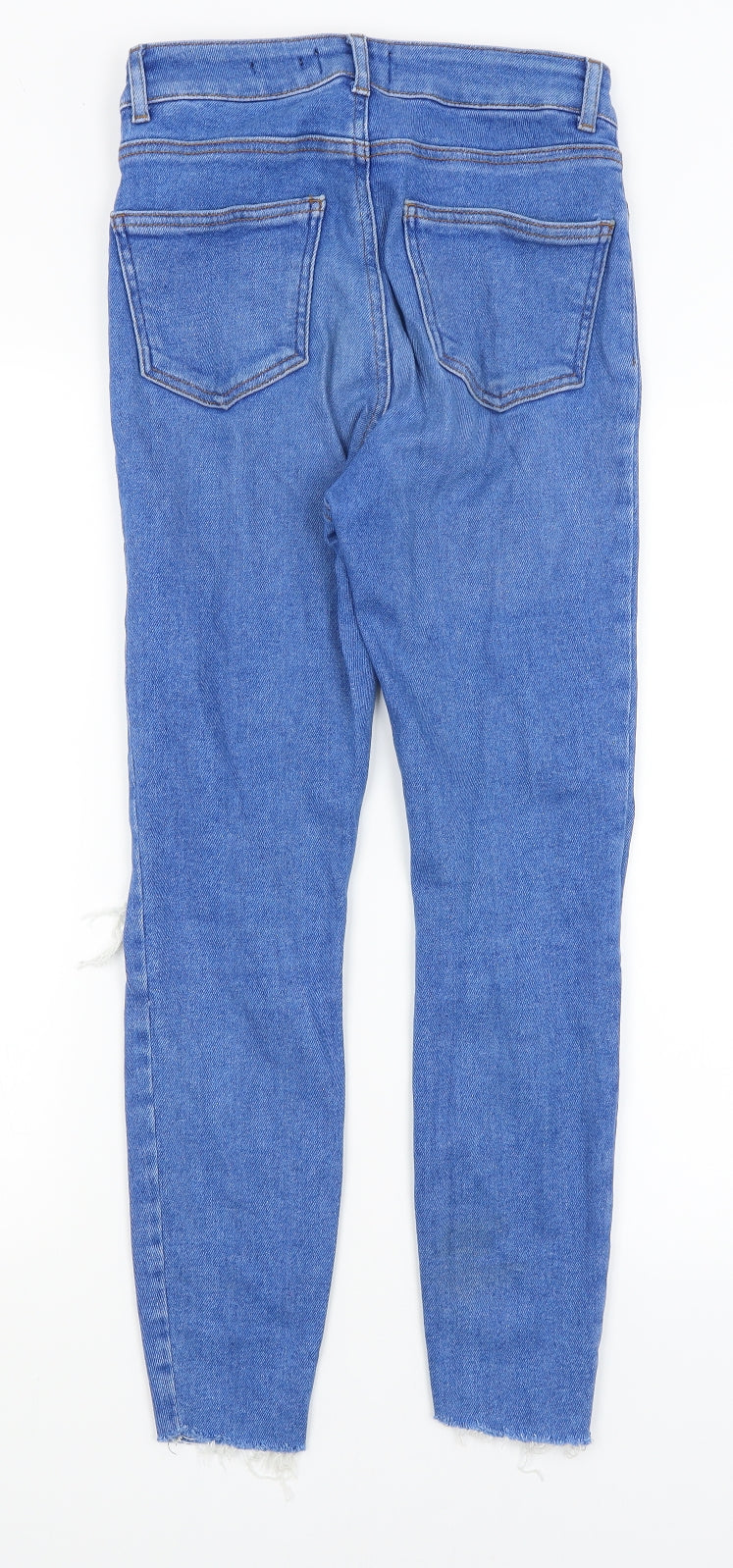 New Look Womens Blue   Capri Jeans Size 10 L25 in
