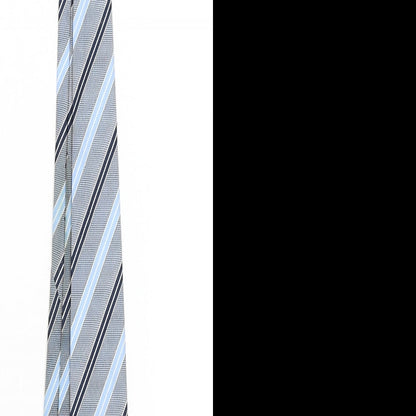 George Mens Blue Striped   Tie One Size