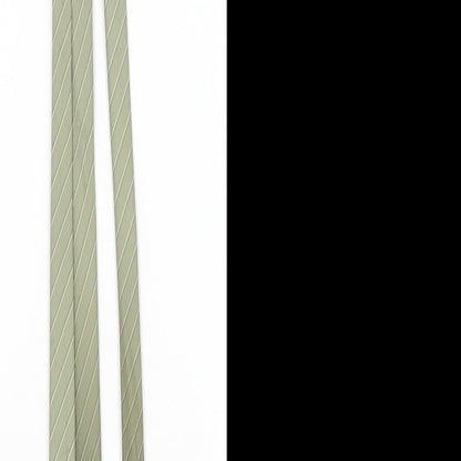 Michael George Mens Green Striped  Pointed Tie One Size