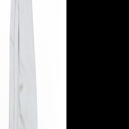 NEXT Mens Silver Grenadine  Pointed Tie One Size