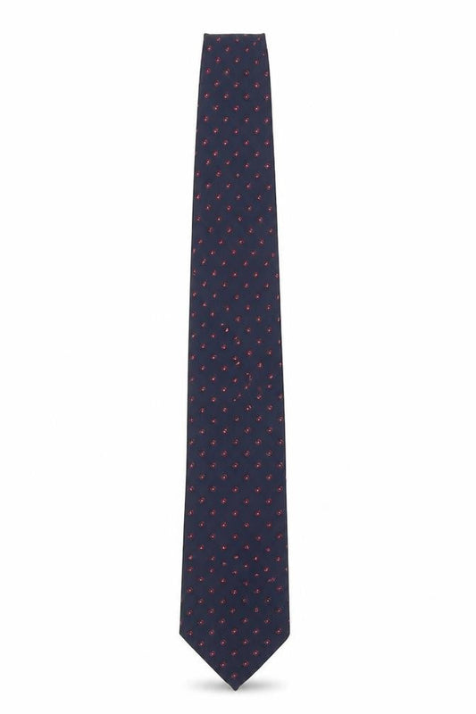 St Michael Mens Blue Paisley Pointed Tie One Size