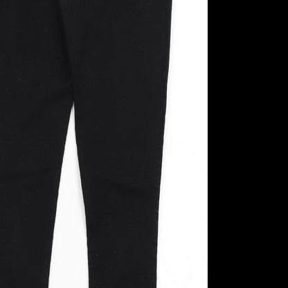 Denim Co Womens Black   Jegging Jeans Size 12 L27 in