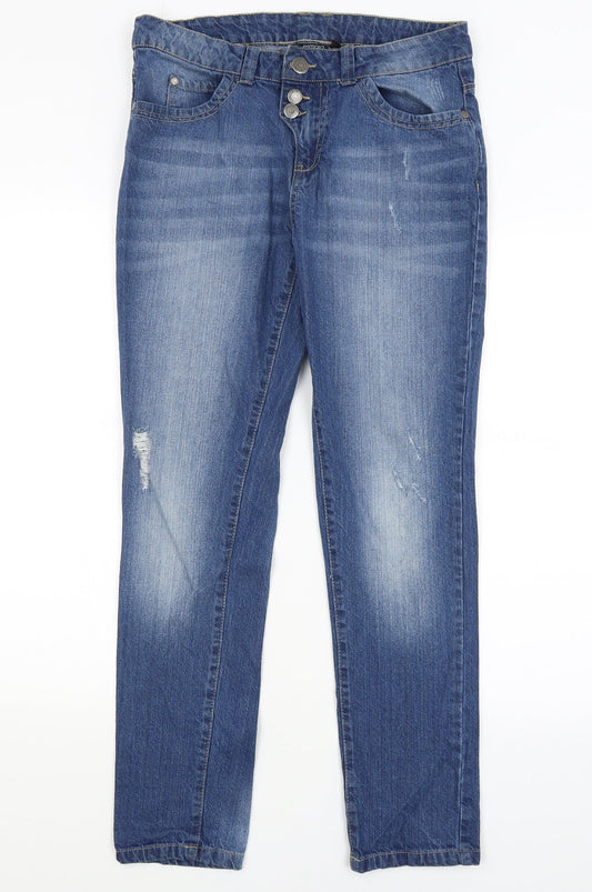 ESMARA Womens Blue   Straight Jeans Size 10 L28 in