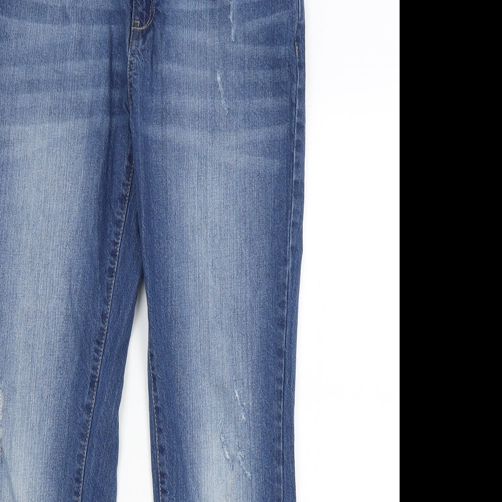 ESMARA Womens Blue   Straight Jeans Size 10 L28 in