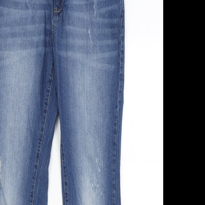 ESMARA Womens Blue   Straight Jeans Size 10 L28 in