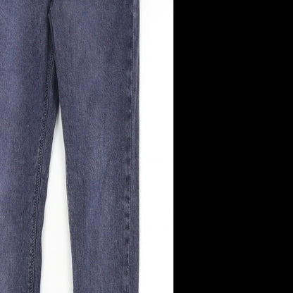 Topshop Womens Blue   Skinny Jeans Size 28 in L30 in
