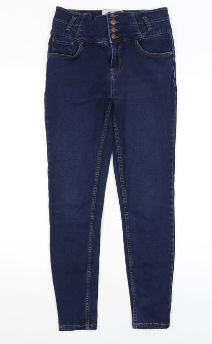 New Look Womens Blue   Skinny Jeans Size 10 L26 in