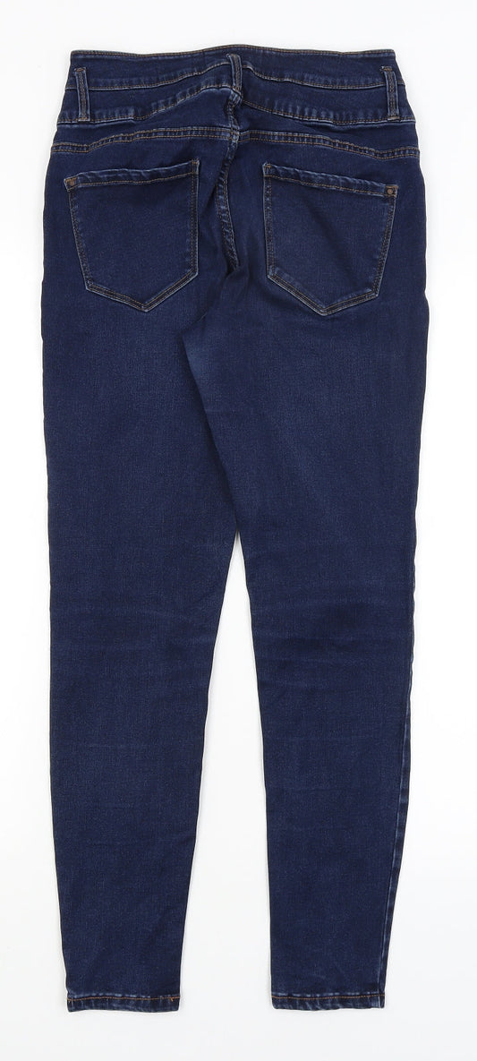 New Look Womens Blue   Skinny Jeans Size 10 L26 in