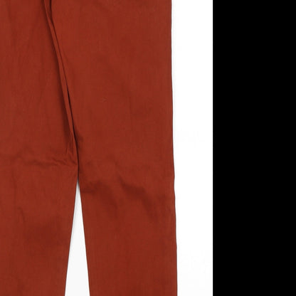 TU Womens Red   Straight Jeans Size 10 L29 in