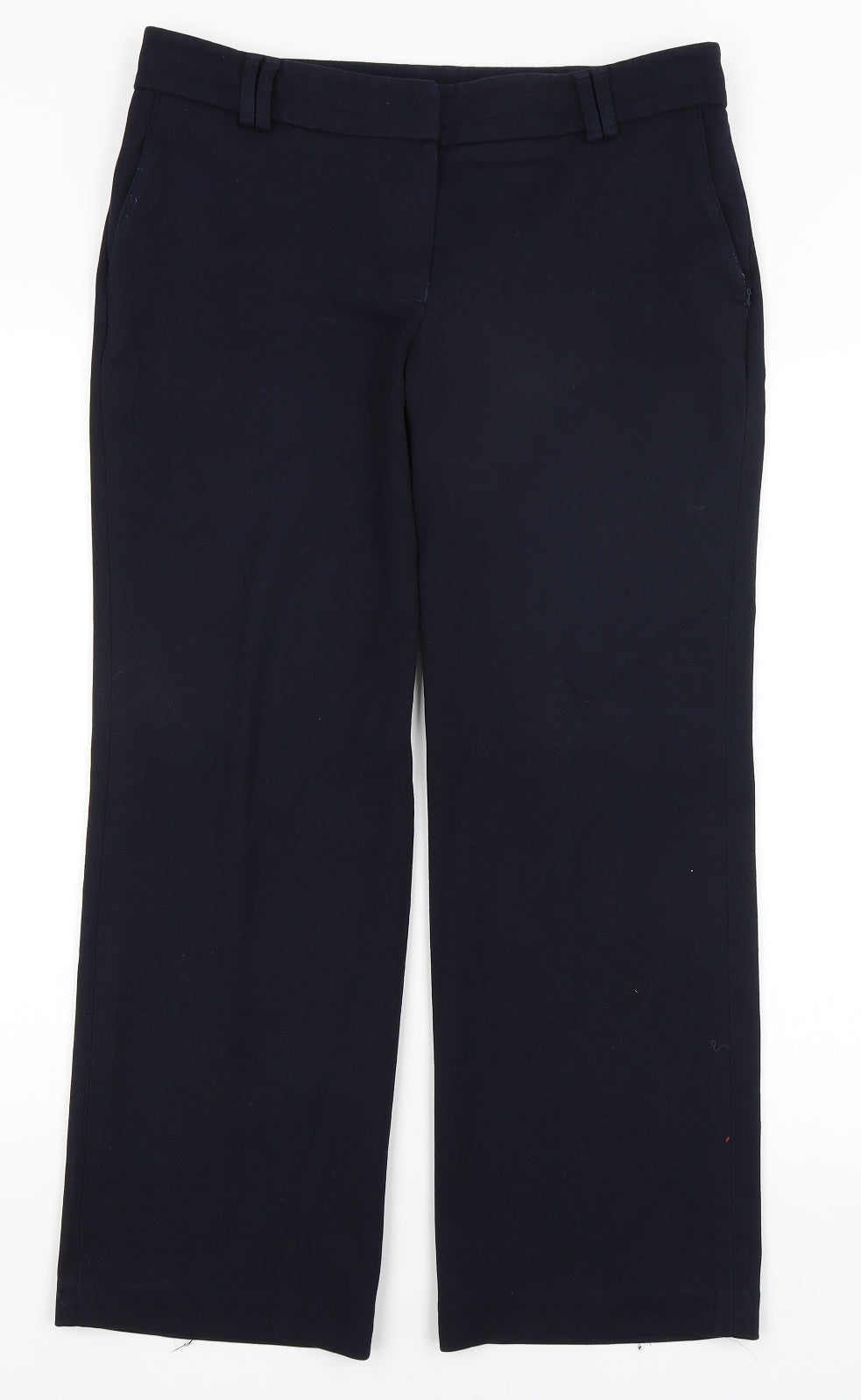 Womens UK Size 12 NEXT Regular Fit Dress Pants Blue Trousers