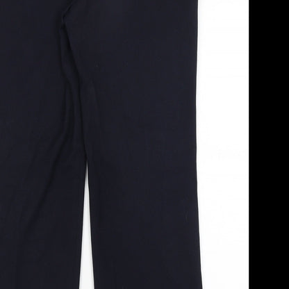 Womens UK Size 12 NEXT Regular Fit Dress Pants Blue Trousers