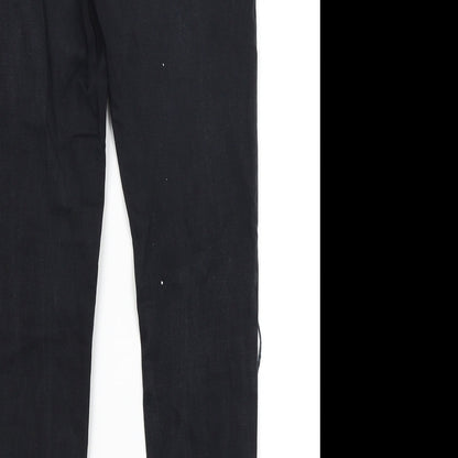Topshop Womens Black   Skinny Jeans Size 28 in L28 in