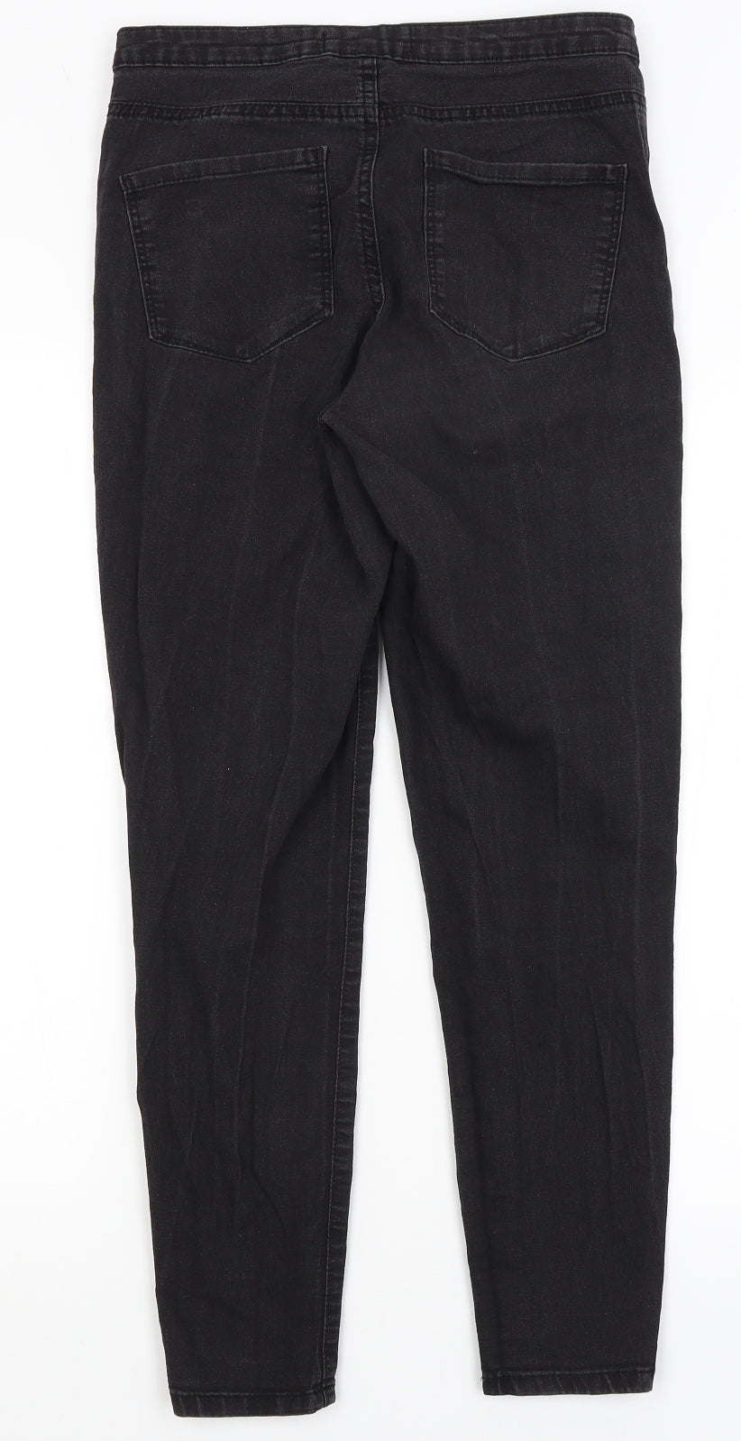 Denim Co Womens Black   Skinny Jeans Size 12 L26 in