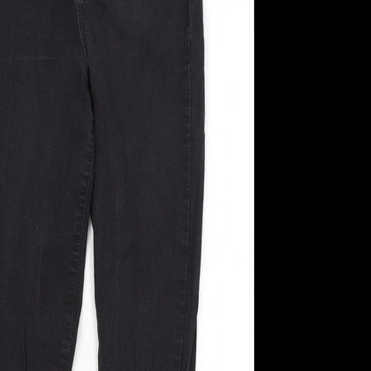 Denim Co Womens Black   Skinny Jeans Size 12 L26 in