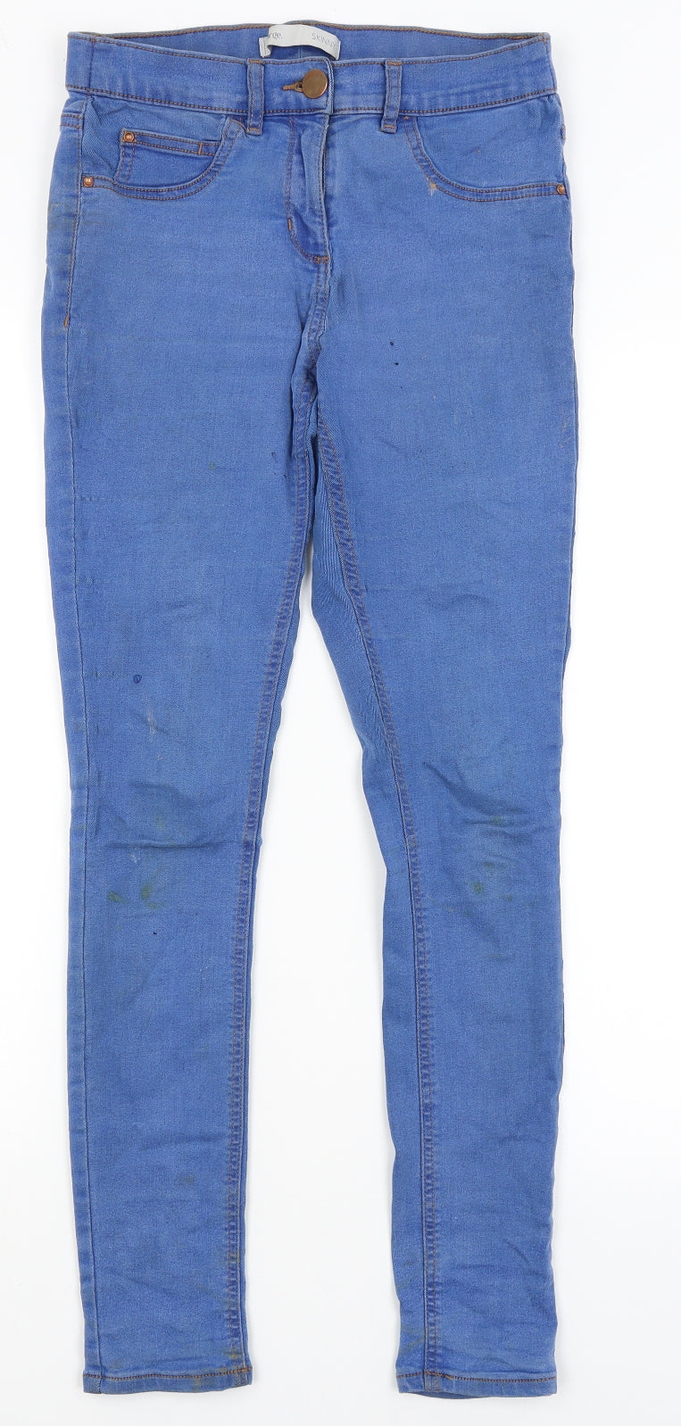 George Womens Blue   Skinny Jeans Size 10 L27.5 in