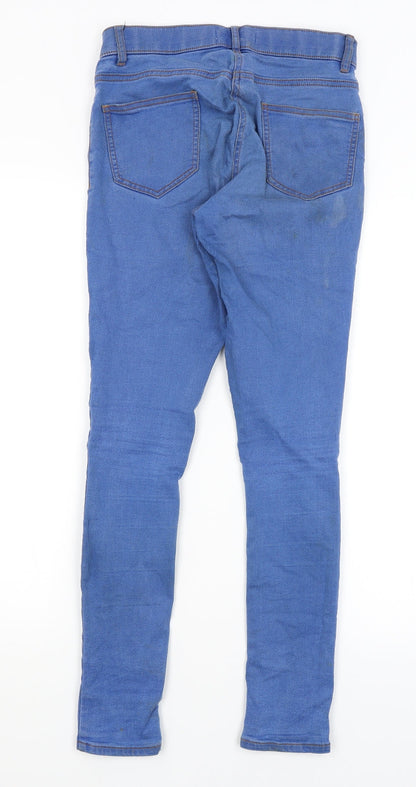 George Womens Blue   Skinny Jeans Size 10 L27.5 in