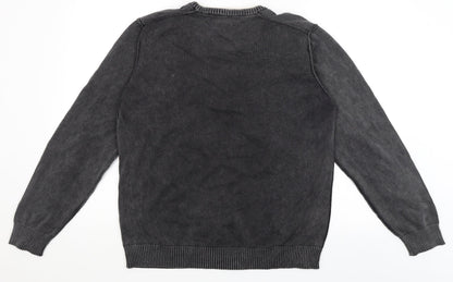 Burton Mens Grey   Pullover Jumper Size L