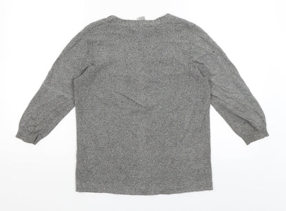 Womens UK Size M Episode Grey Cardigan Jumper