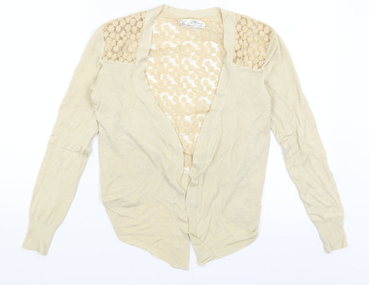Mixumi Womens Gold   Wrap Jumper Size M