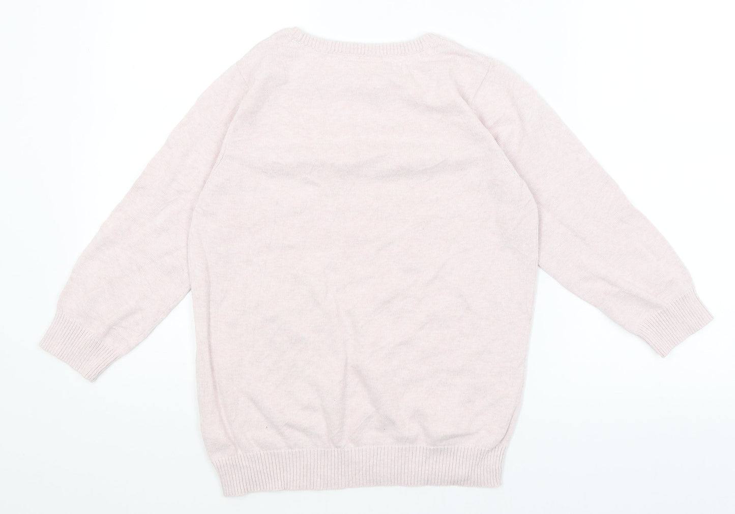 Authentic Womens Pink   Pullover Jumper Size 10  - Butterflies