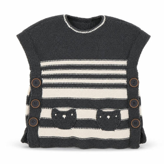 NEXT Baby Grey Striped  Pullover Jumper Size 9-12 Months