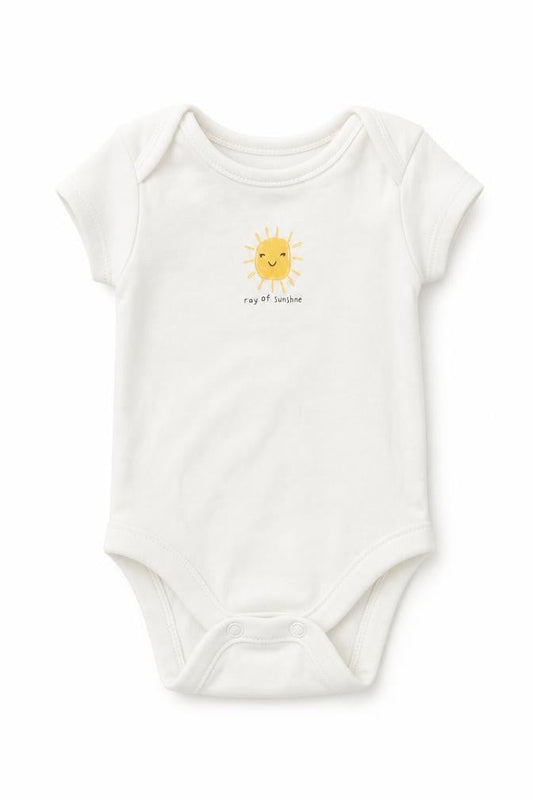 Primark Baby White   Babygrow One-Piece Size 0-3 Months