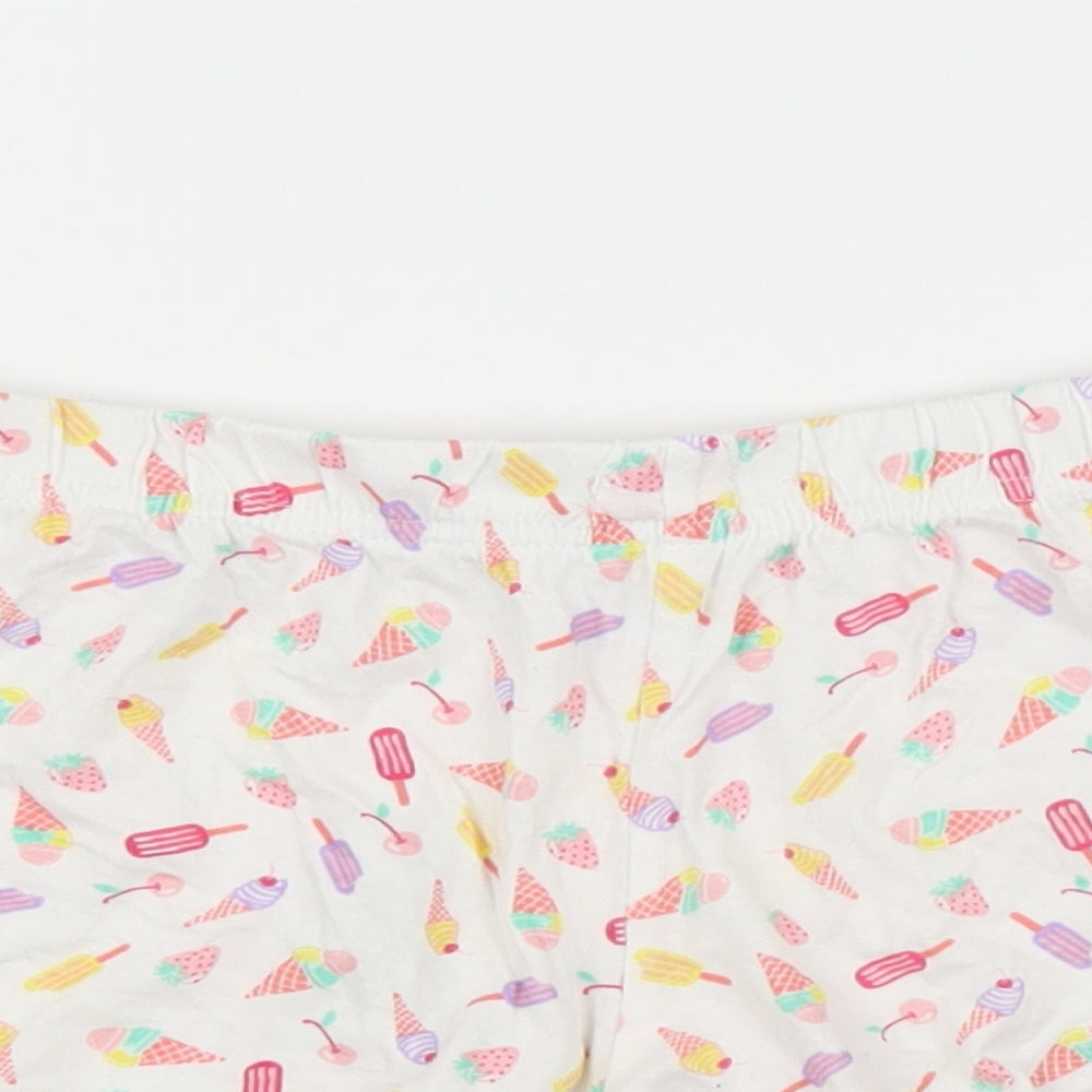 Primark Womens White   Cut-Off Shorts Size XS