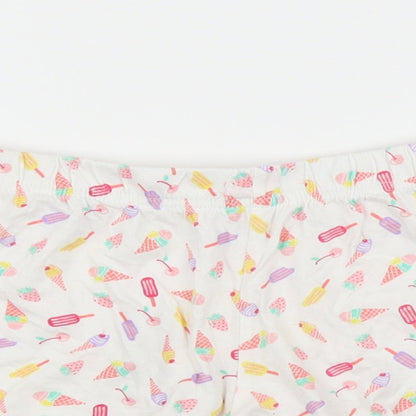 Primark Womens White   Cut-Off Shorts Size XS