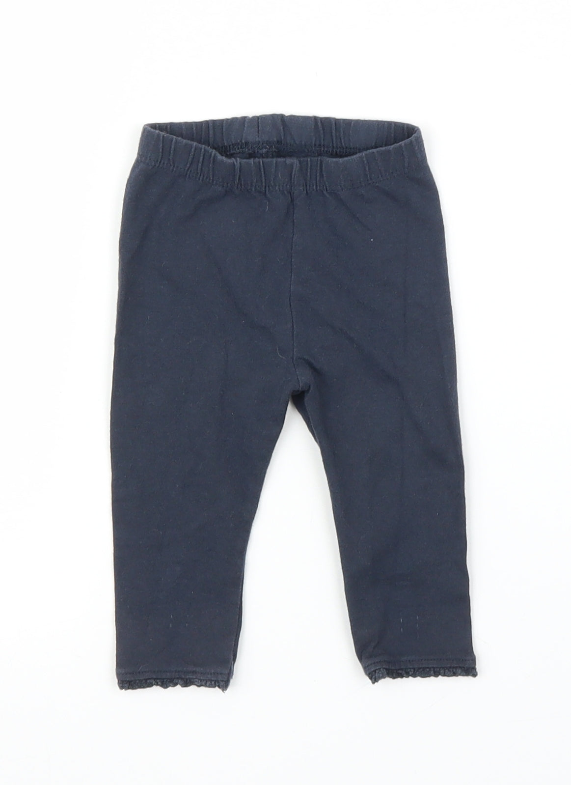 Nutmeg Baby Blue   Capri Leggings Size 3-6 Months