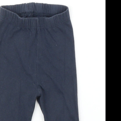Nutmeg Baby Blue   Capri Leggings Size 3-6 Months