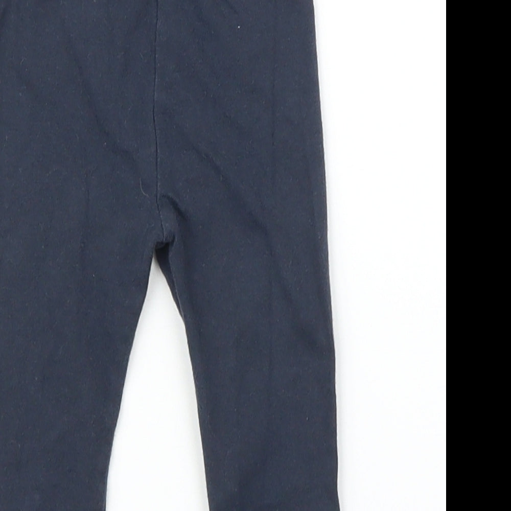 Nutmeg Baby Blue   Capri Leggings Size 3-6 Months