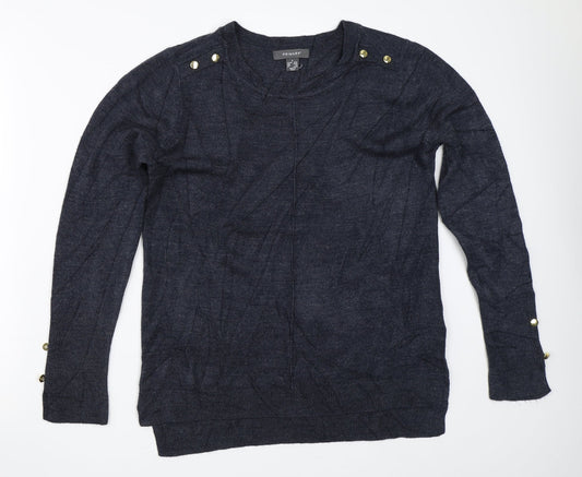 Primark Womens Blue   Pullover Jumper Size S