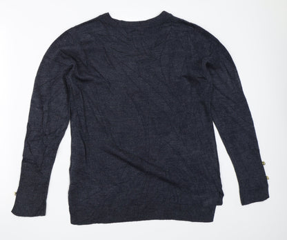 Primark Womens Blue   Pullover Jumper Size S