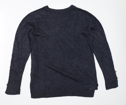 Primark Womens Blue   Pullover Jumper Size S
