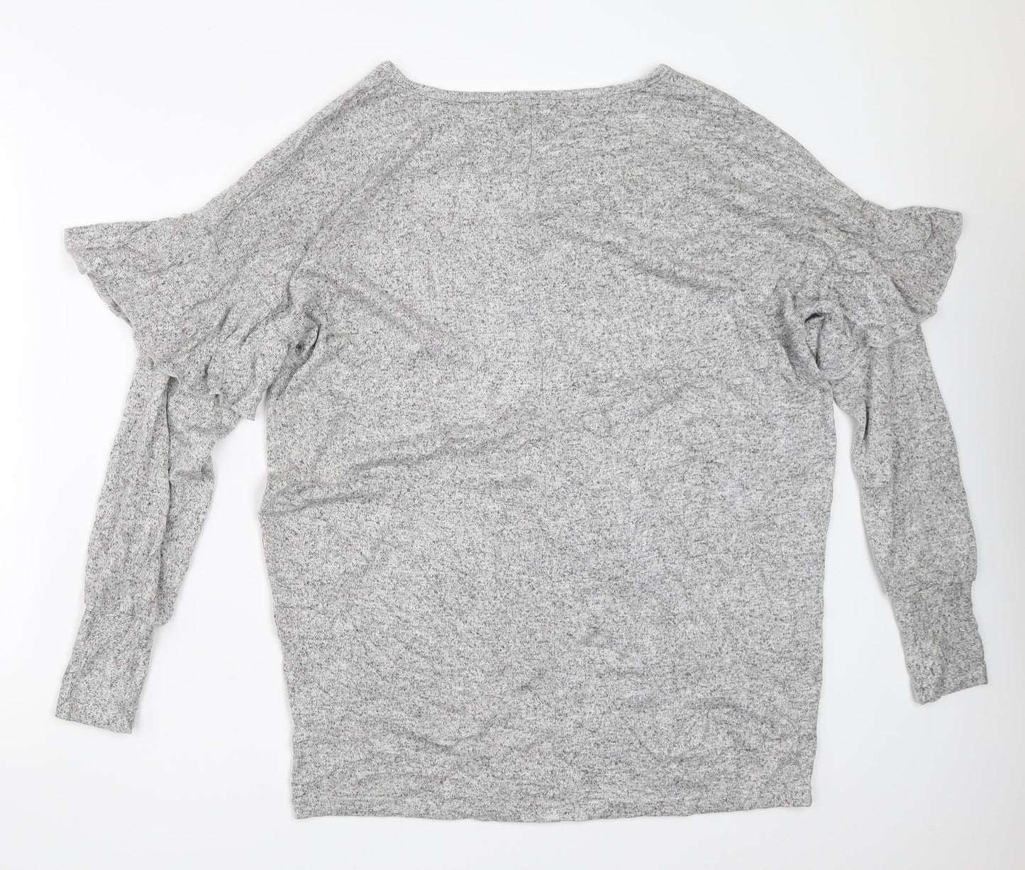 Womens UK Size 10 JD Williams Grey Pullover Jumper